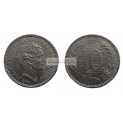 Дания 10 крон 1979 год. Королева Маргрете II