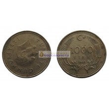 Турция 1000 лир 1993 год Турция 1000 лир 1993 год