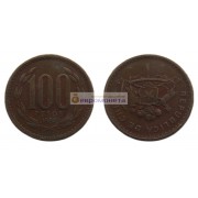 Чили 100 песо 1986 год