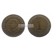 Турция 1 новая лира 2006 год