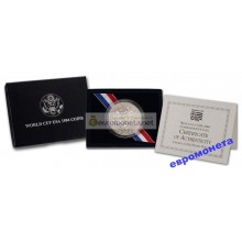 США доллар 1994 год монетный двор D пруф proof серебро футбол США доллар 1994 год монетный двор D пруф proof серебро футбол