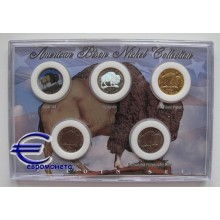 США набор квотеров 25 центов 2005 год БУФФАЛО БИЗОН