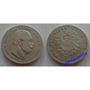 Германия Пруссия 5 марок 1876 год B монета на фотографии серебро