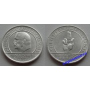 Германия Веймар 3 марки 1929 год A серебро