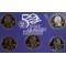 США годовой набор 2001 год S 10 монет пруф proof