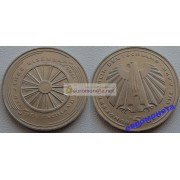 ФРГ 5 марок 1985 год G серебро 150 лет со дня основания первой железной дороги в Германии