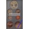 США набор 1989 год Prestige Set Proof серебряный доллар Конгресса 7 монет