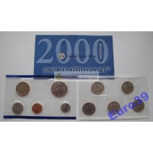 США набор монет Philadelphia 2000 год Кеннеди АЦ 10 монет