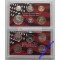 США полный годовой набор монет 2001 год S Сан-Франциско 11 монет proof серебро