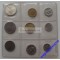Сан-Марино набор монет 1978 год 9 монет включая 500 лир серебро UNC