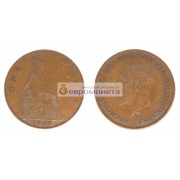 Великобритания 1 пенни 1928 год. Король Георг V