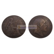 Великобритания 1 пенни 1922 год. Король Георг V