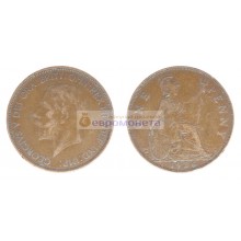 Великобритания 1 пенни 1936 год. Король Георг V
