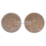 Великобритания 1 пенни 1946 год. Король Георг VI
