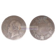 Италия 5 чентезимо 1861 год (N). Король Виктор Эммануил II