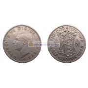 Великобритания ½ кроны (пол кроны) 1948 год. Король Георг VI