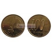 Республика Ангола 100 кванз 2015 год. 40 лет независимости