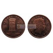 Остров Мэн 2 пенса 2016 год. Елизавета II