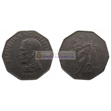 Республика Филиппины 2 песо (писо) 1990 год Республика Филиппины 2 песо (писо) 1990 год