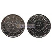 Нидерландские Антильские острова 25 центов 1999 год