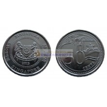 Сингапур 50 центов 2013 год