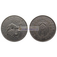 Республика Джибути 100 франков 1991 год