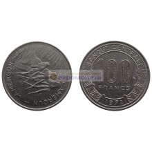 Камерун 100 франков 1972 год Антилопы. CAMEROUN - CAMEROON