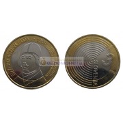 Словения 3 евро 2009 год. 100 лет первому авиаполету. Эдвард Ружан. АЦ из ролла