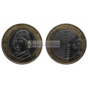 Словения 3 евро 2009 год. 100 лет первому авиаполету. Эдвард Ружан. АЦ из ролла