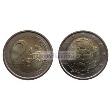 Италия 2 евро 2013 год UNC 200 лет со дня рождения Джузеппе Верди, биметалл. АЦ Италия 2 евро 2013 год UNC 200 лет со дня рождения Джузеппе Верди, биметалл. АЦ