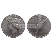 США 1 доллар 1934 год. Мирный доллар (Peace Dollar). Серебро.