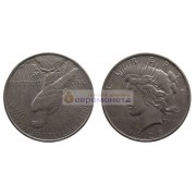 США 1 доллар 1923 год. Филадельфия. Мирный доллар (Peace Dollar). Серебро.