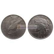 США 1 доллар 1923 год. Филадельфия. Мирный доллар (Peace Dollar). Серебро.