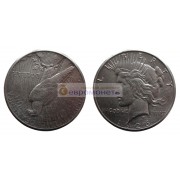 США 1 доллар 1926 год. Филадельфия. Мирный доллар (Peace Dollar). Серебро.