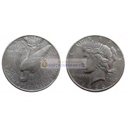 США 1 доллар 1926 год. "S" - Сан-Франциско. Мирный доллар (Peace Dollar). Серебро.