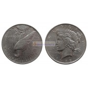 США 1 доллар 1922 год. Филадельфия. Мирный доллар (Peace Dollar). Серебро.