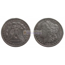 США 1 доллар 1921 год "S" - Сан-Франциско. Доллар Моргана. Серебро. США 1 доллар 1921 год "S" - Сан-Франциско. Доллар Моргана. Серебро.