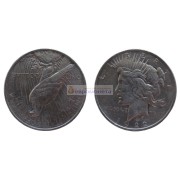 США 1 доллар 1922 год. Филадельфия. Мирный доллар (Peace Dollar). Серебро.