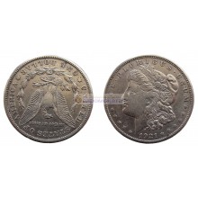 США 1 доллар 1921 год "S" - Сан-Франциско. Доллар Моргана. Серебро. США 1 доллар 1921 год "S" - Сан-Франциско. Доллар Моргана. Серебро.