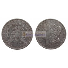 США 1 доллар 1921 год "D" - Денвер. Доллар Моргана. Серебро. США 1 доллар 1921 год "D" - Денвер. Доллар Моргана. Серебро.
