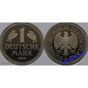 ФРГ 1 марка 1994 год Отметка монетного двора: "D" - Мюнхен ФРГ 1 марка 1994 год Отметка монетного двора: "D" - Мюнхен