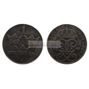 Швеция 1 эре 1948 год. Железо. Король Густав V