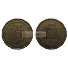 Мексиканские Соединённые Штаты. Мексика 50 сентаво 2005 год