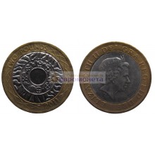 Великобритания 2 фунта  2011 год Королева Елизавета II