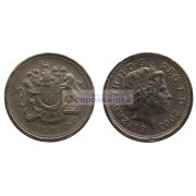 Великобритания 1 фунт 2003 год Королева Елизавета II