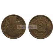 Франция Третья Республика 2 франка 1933 год