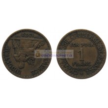 Франция Третья Республика 1 франк 1922 год