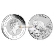 Австралия 1 доллар 2022 год Квокка. Серебро. Унция