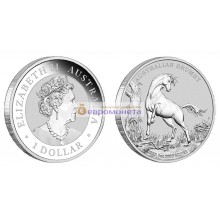 Австралия 1 доллар 2022 год Австралийский Брамби. Серебро. Унция Австралия 1 доллар 2022 год Австралийский Брамби. Серебро. Унция