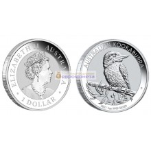 Австралия 1 доллар 2021 год Австралийская Кукабарра. Серебро. Унция Австралия 1 доллар 2021 год Австралийская Кукабарра. Серебро. Унция